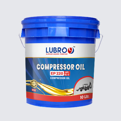 LUBRO9 Compressor Oil SAE EP220 | API GL-5 | Premium Industrial Compressor Lubricant