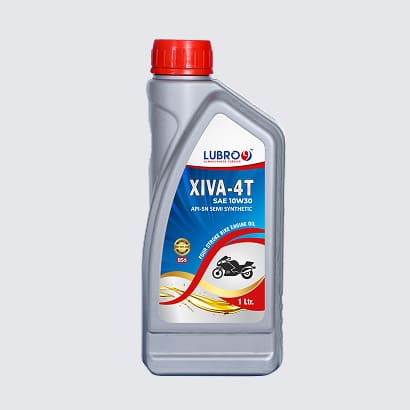 Lubro9 Xiva 4T SAE 10W-30 | API SN | Semi-Synthetic | Engine Oil