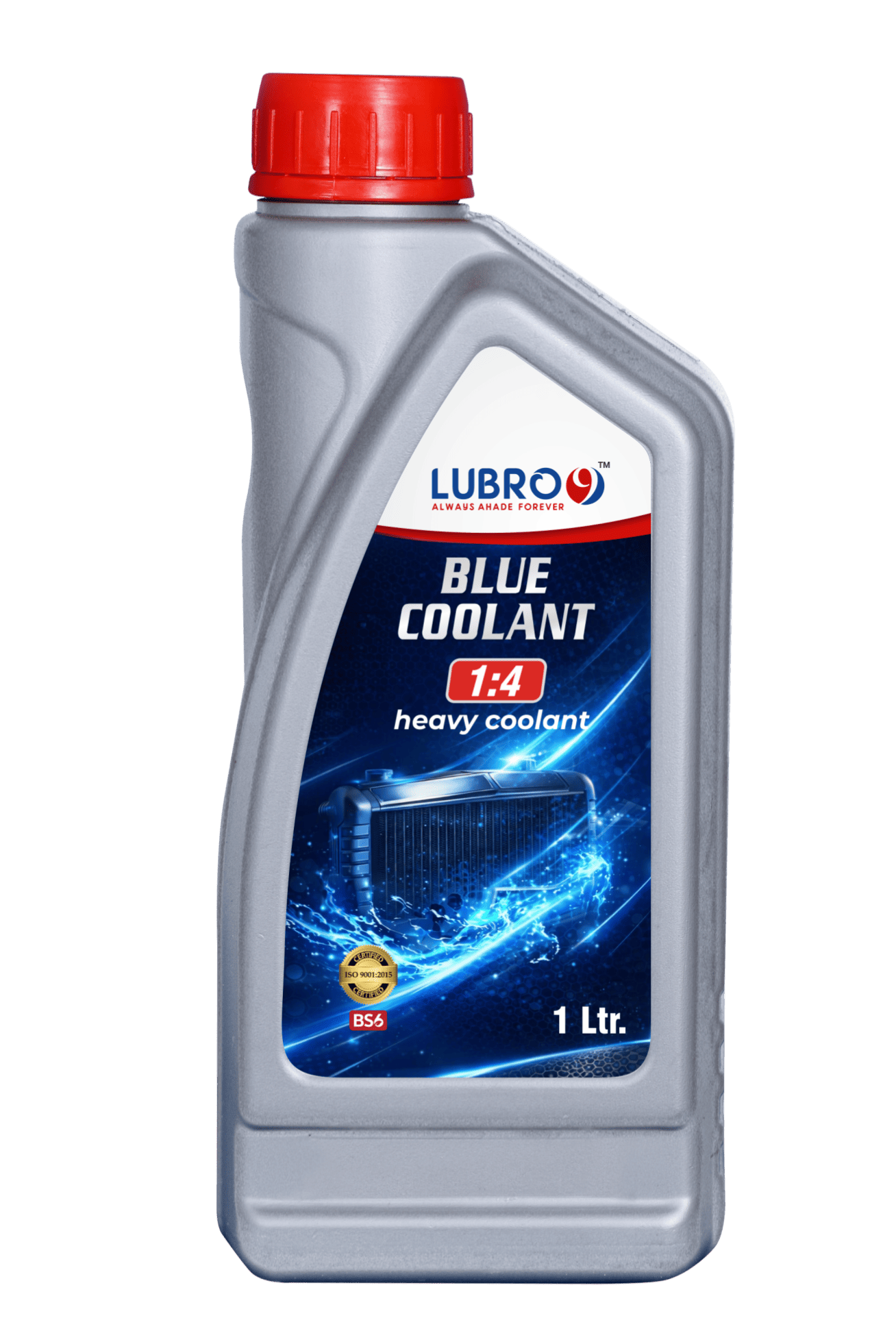 Premium Automotive & Industrial Engine Blue Coolant