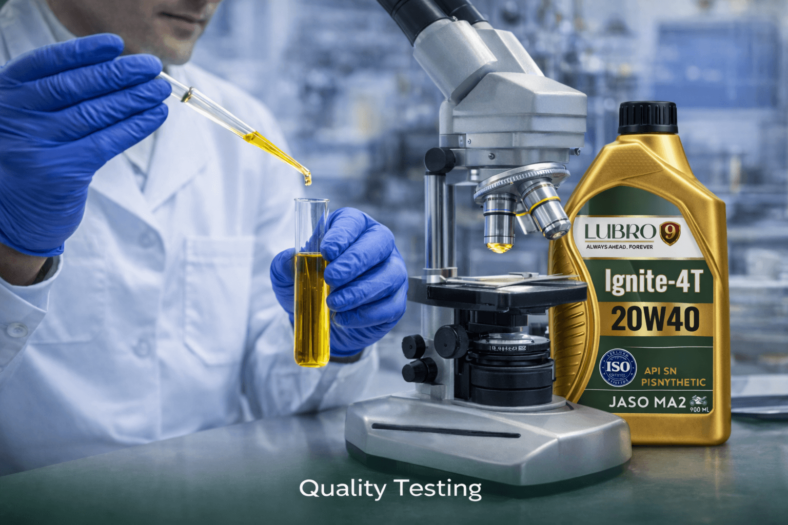 Lubro9 Quality Testing & Control